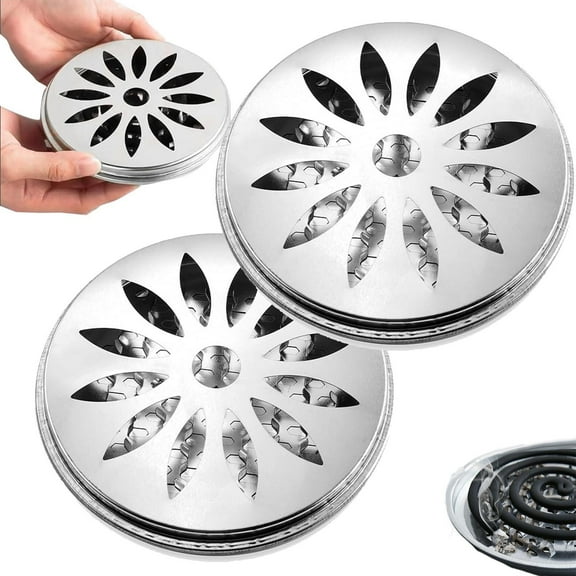 2Pcs Mosquito Coil With Lid B woodworking tools, 2 X Mosquito Coil With Lid Woodworking Tools, Multi-color