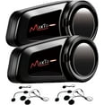 thumbnail image 1 of 2Pcs Motorcycle Helmet to Helmet Bluetooth Intercom Headset, 1 of 5