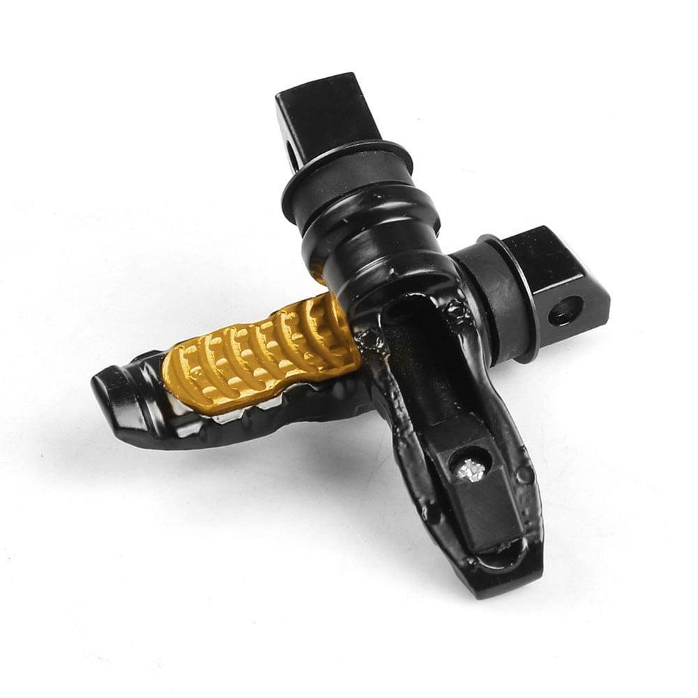 2Pcs Motorcycle Rear Passenger Foot Pegs General Aluminum Alloy