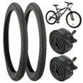 thumbnail image 1 of 2Pcs Mountain Bike Tires(20''X 1.95'')with 2Pcs Bike Tubes(20'' X 1.75''-2.125'' AV 32mm Valve), Beach Cruiser Bike Replacement Tires & Tubes, Puncture-Resistant Bicycle Tires, 1 of 8