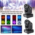 thumbnail image 1 of 2Pcs Moving Head 120W 8Gobo Stage Lighting RGBW LED DMX Beam Disco Party Light, 1 of 12