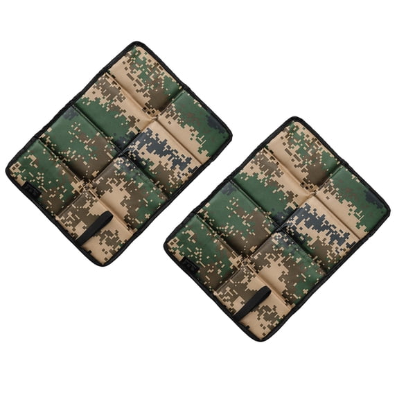 2Pcs Multifunctional Cushion Foldable Seat Cushion Outdoor Camping Cushion