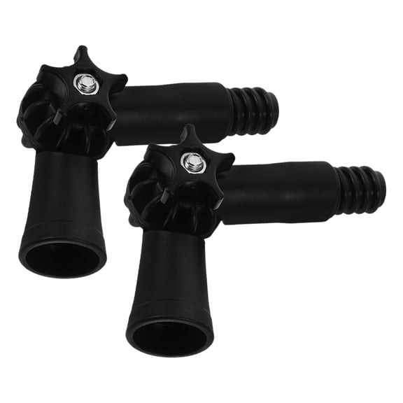 2Pcs Multifunctional Extension Pole Angle Adaptor for Dusting Cobweb Brushes and Squeegees