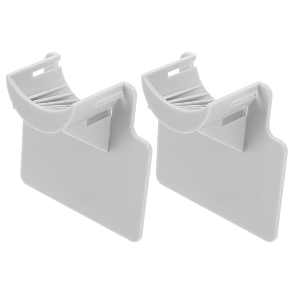 Alasum Hose Pipe Holder Pool Pipe Holders Grey ABS 2Pcs