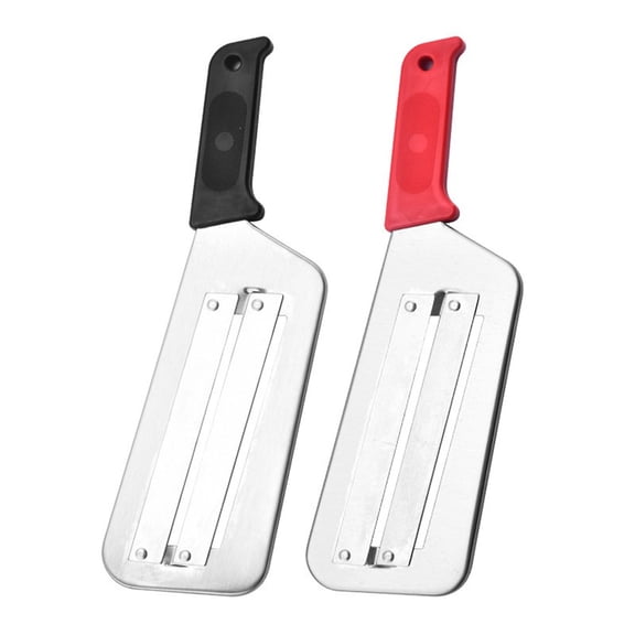 2Pcs Multifunctional Stainless Steel Julienne Cutter and Cabbage Shredder with Dual Blades