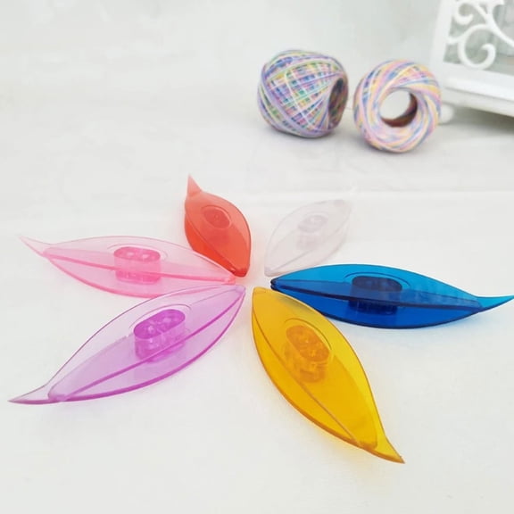 2Pcs Multifunctional Tatting Shuttles for Knitting Sweaters Scarves and Crafting Needs