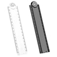 thumbnail image 1 of 2Pcs Multipurpose Plastic Folding Ruler Drawing Ruler Geometry Measuring Tool For Engineering Drafting Technical Drawing, 1 of 8