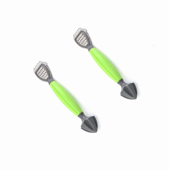 2Pcs Multipurpose Portable Lemon Tool Steel Zester Juicer Grater Compacts Design For Home Kitchens Bartenders Accessories