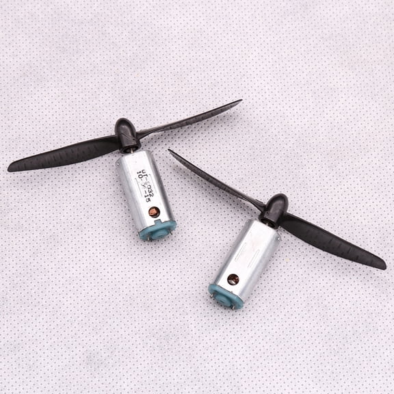 2Pcs N50 Mini Motor Propeller DC 2V-4.2V 3V 3.7V 18000RPM Electric Motors Engine High Speed Aircraft RC Drone Kid's Toy DIY