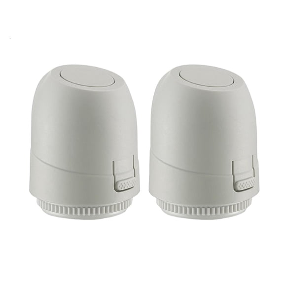 2Pcs NC Electric Thermal Actuator Thermostatic Radiator Valves Water Separator