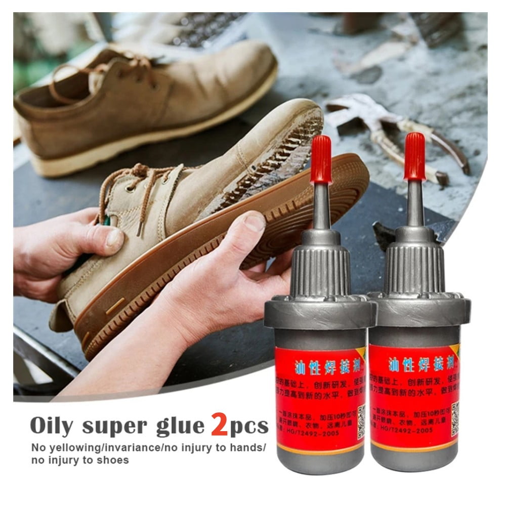 2Pcs Shoe Sole Repair Glue Shoe Repair Adhesive for Sneakers Boots Soles  Heels