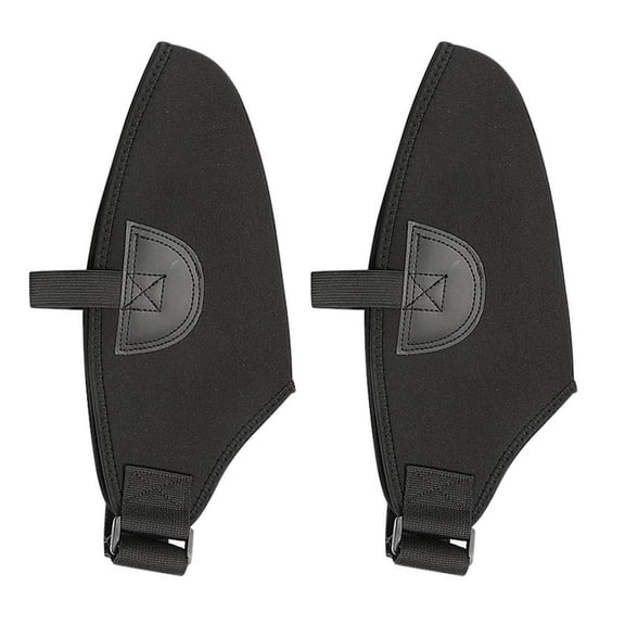 2Pcs Neoprene Ski Boot Covers Supporting Temperature Regulation and Moisture Barrier in For Sports