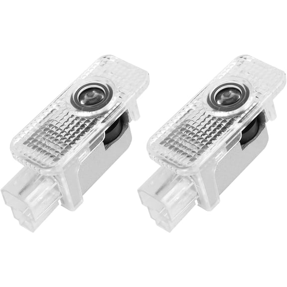 2Pcs LED Door Light Logo Projection, Shadow Puddle Light Compatible for A3/A4/A5/A6/A7/A8/Q3/Q5/Q7/R8/TT/RS/S3/S4/S5/S6 Accessories