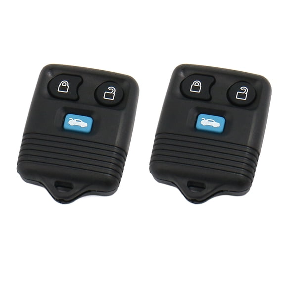2Pcs New Replacement Portable Keyless Entry Car Remote Key Fob for  Transit MK6 Connect 2000-2006