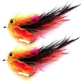 thumbnail image 1 of 2Pcs New Trout Salmon Pike Streamer Fly for Fly Fishing Flies Size 4 Hook, 1 of 8