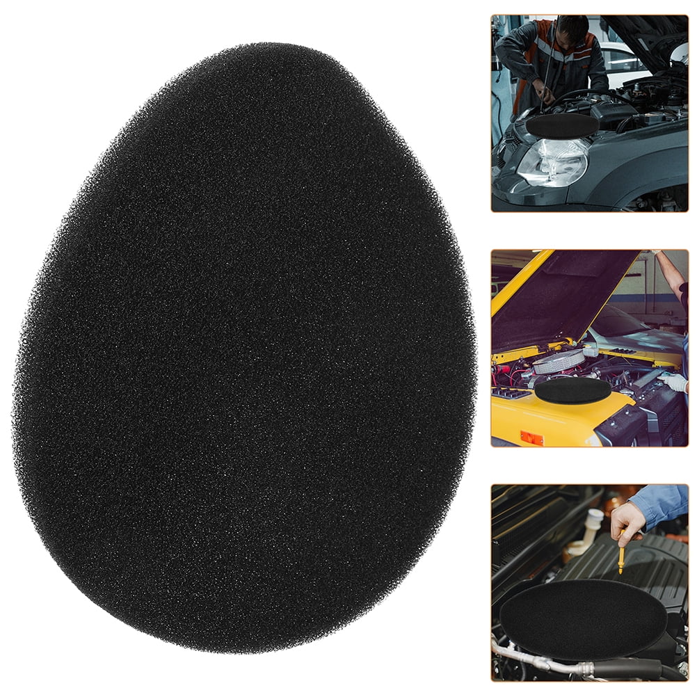 2Pcs No Splatter Pad Sponge Oil Drain Mats Oil Drain Splash Pad Anti Splash Oil Mat for Car Oil Changing Transmission Drain Pan