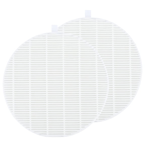 2Pcs Non-woven Fabrics Nail Art Machine Filter Round White 16.2x0.95cm