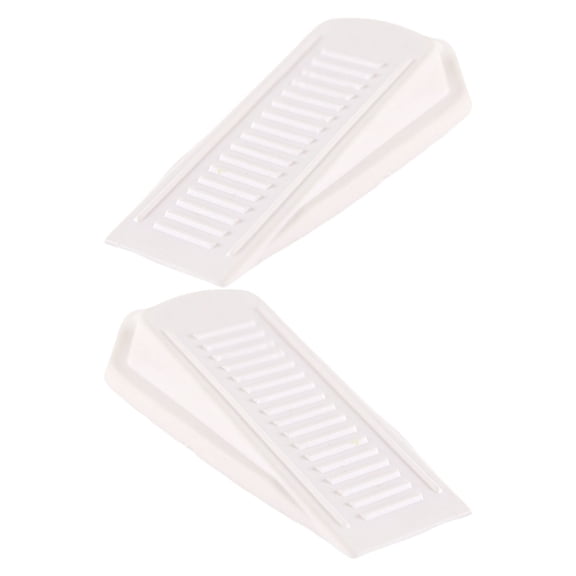 2Pcs Nonslip PVC Door Wedge Door Stoppers Block Wedge Doorstops Enduring