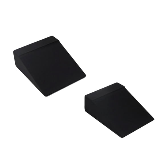 2Pcs Foot Stretch Wedges Block Weightlifting Squats Platform Nonslip Squats Wedges Blocks Strength Training Leg Machine