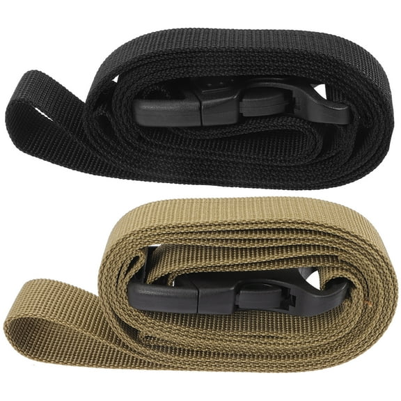 2Pcs Nylon Straps Sturdy Bundle Strap Fixed Rope Practical Bundle Rope Webbing Fastener Belt