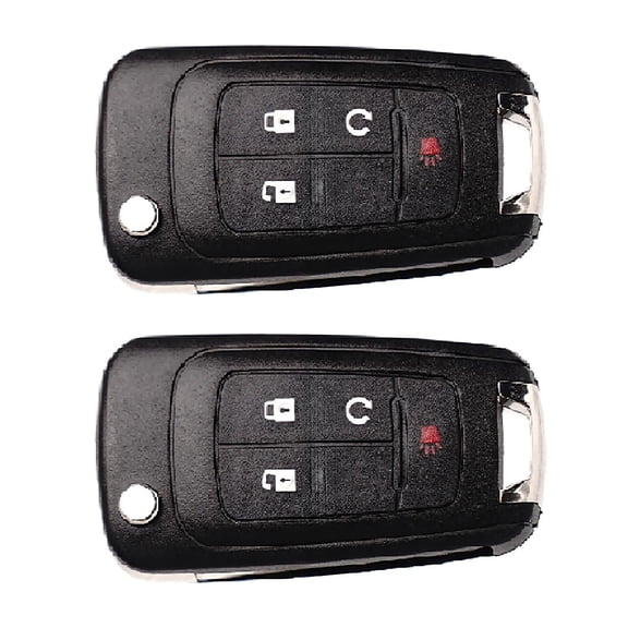 2Pcs OHT01060512 Remote Key Fob 315MHz for 4 Buttons Car Key Remote Start, Wireless Control, Car Siren