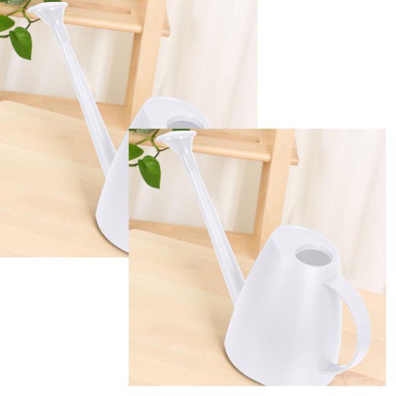 2Pcs Offer Countdown! 1.8L Plastic Watering Can Compact Lightweight Cute Indoor And Outdoor Garden Shower Head Watering Can 1800Ml Irrigation Supplies Practical Home Decor A