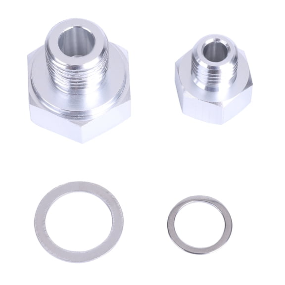 2Pcs Oil Pressure Adapter w/Gaskets for LS Series Engines