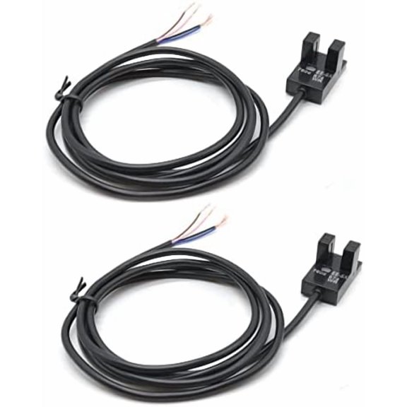 2Pcs Optical Sensor Transmissive/Slotted Interrupter Limit Switch EE-SX674 for Linear Rail Guide Actuator$$Electrical