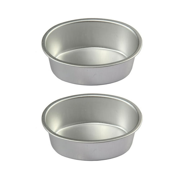 2Pcs Oval Shape Nonstick Bakings Tray Cheese Cake Tins Aluminum Cheesecakes Tins for Oven and Pots Bakings