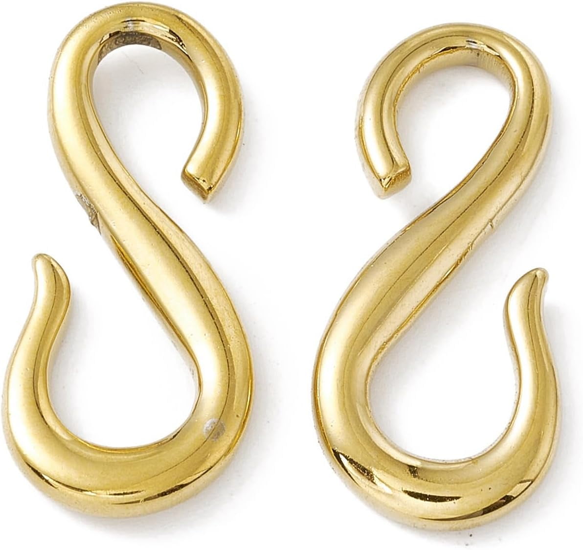 3PACK Shower Door Hooks 304 Stainless Steel S Hooks Bathroom Frameless Glass Door Hooks For Hanging Coat Towel Bathrobe Squeegee