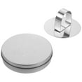 2Pcs Party Cookie Molds Cookie Baking Tools Tinplate Storage Box