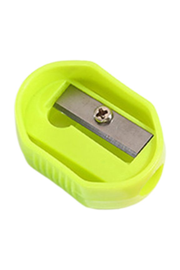 2Pcs Pencil Sharpener,Manual Cutter,Anti-break Lead Portable Stationery Tool for Home,Office,Craft Space,Green
