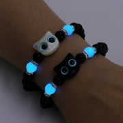 2Pcs Perfect Match Bracelet Magnetic Couple Bracelet Set Friendship Couple Long Distance Lover