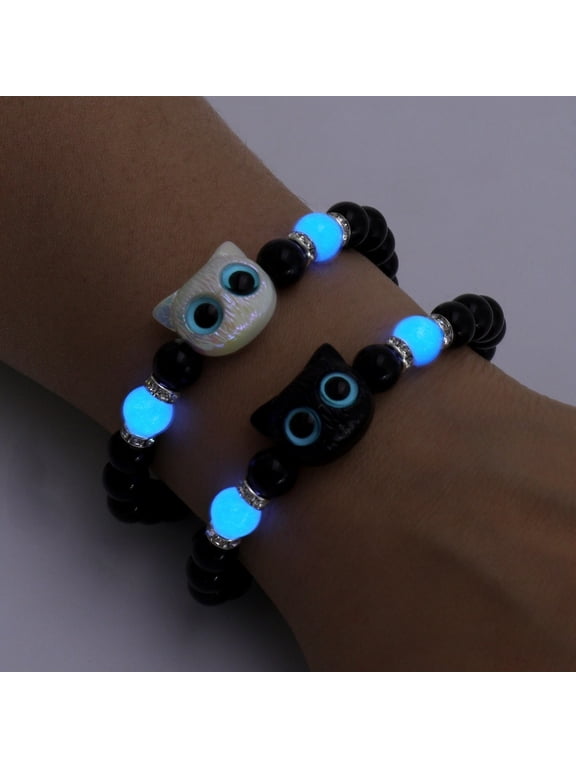 2Pcs Perfect Match Bracelet Magnetic Couple Bracelet Set Friendship Couple Long Distance Lover