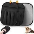 2Pcs Pet Hair Removal Glove for Cats & Dogs, Five-Finger Electrostatic ...