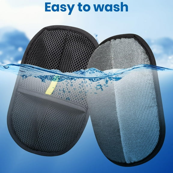 2Pcs Pet Hair Removal Glove, Electrostatic Grooming Tool, Reusable  Dog Hair Remover