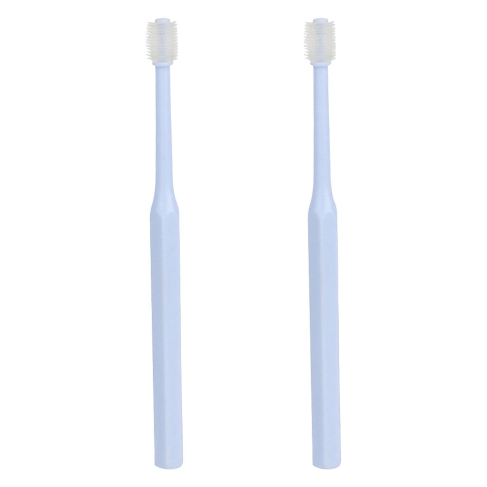 2Pcs Pet Toothbrush 360 Degree Cat Toothbrush Pet Oral Cleaning Toothbrush Puppy Tooth Brush
