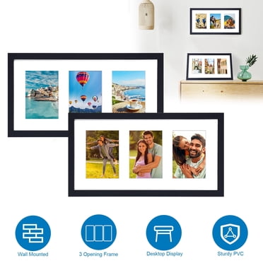14x15 Wood Poster Frame, Matted to 11x13, Glass Front | Frame Amo