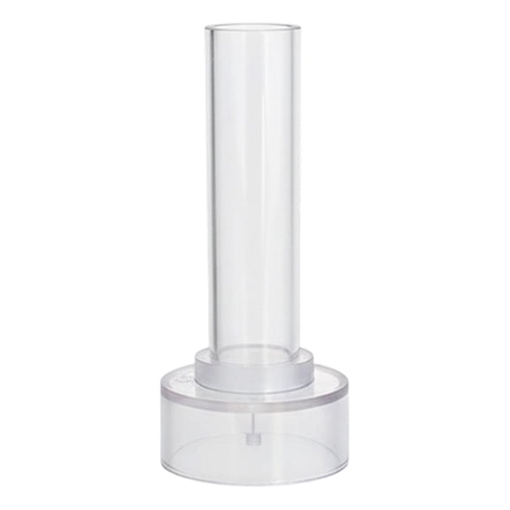 2Pcs Pillar Candle Mold, Tapered Cylinder Casting Mould for Diy Wedding Decor, Reusable Non-Stick Form for Aromatherapy Wax Melt, 5X2+7.5X3In (White)