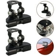 2Pcs Pillar Hood Led Work Light Bar Mount Bracket Clamp Holder Offroad