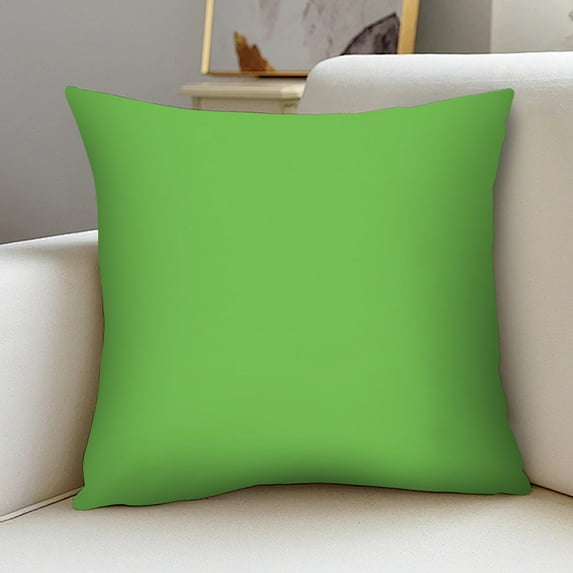 2Pcs Pillow Cover Modern Solid Color Cushion Pillow Backrest Pillow Cover