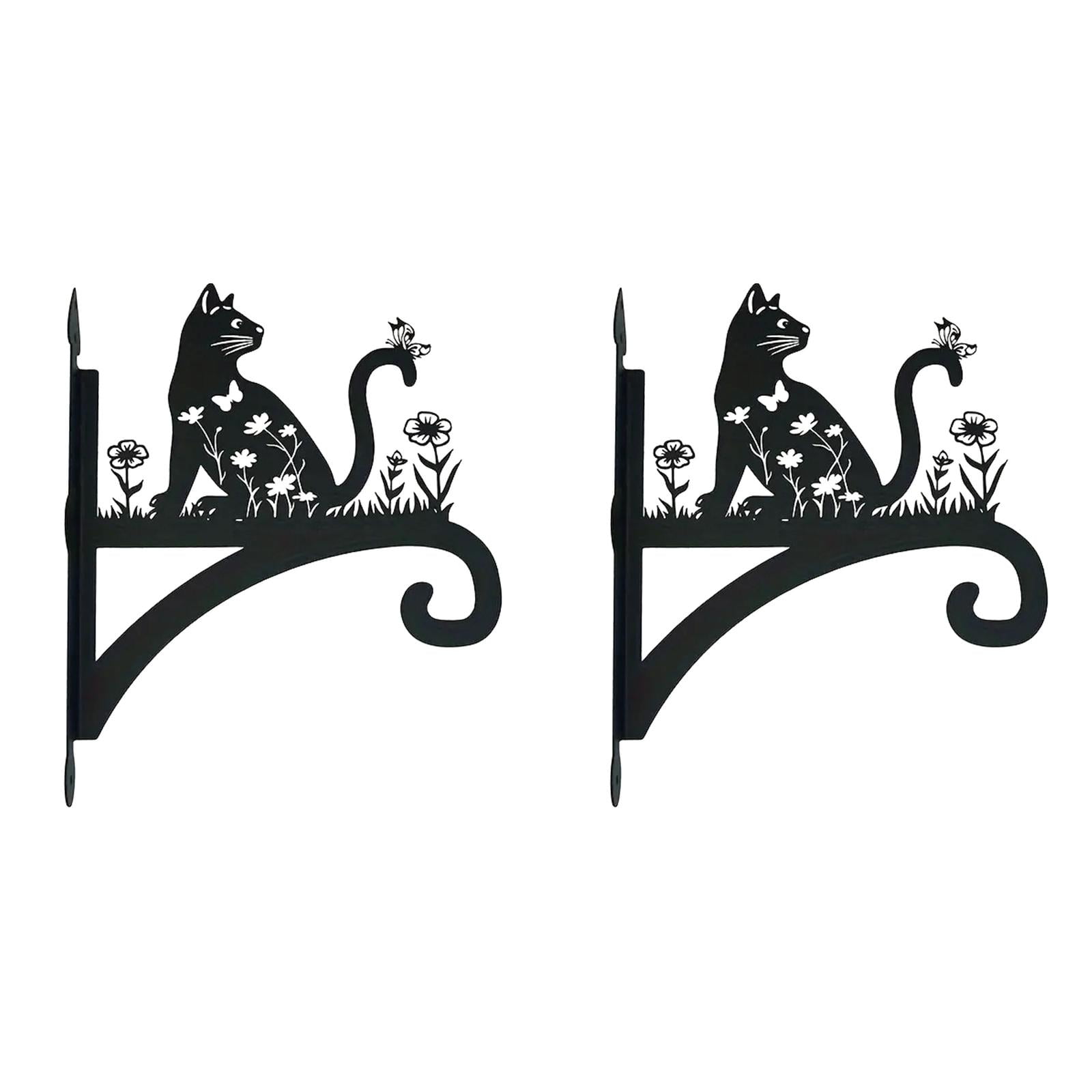 2Pcs Planter Hangers Wall Mounted Hanger For Outdoor Use Chicken Design