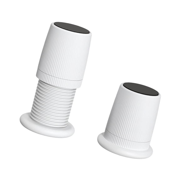 2Pcs Plastic Furniture Leg Levelers Adjustable Height Support Pad Furniture Risers for Uneven Floors Enduring