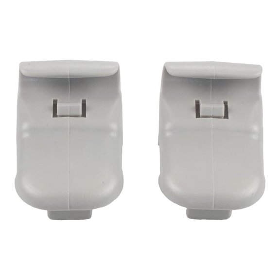 2Pcs Plastic Grey Sun Visor Clip LC6269261B77 For Mazda 3 5 6 CX-7 CX-9 RX-8 MPV