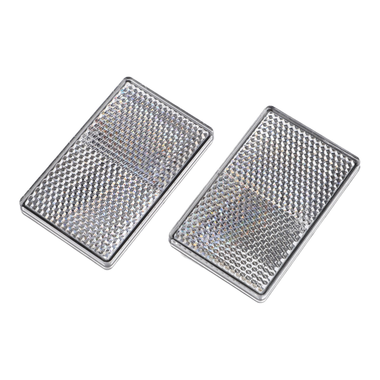 2Pcs Plastic Rectangular Stick-on Sticker for Kukirin G2/G4 electric scooters