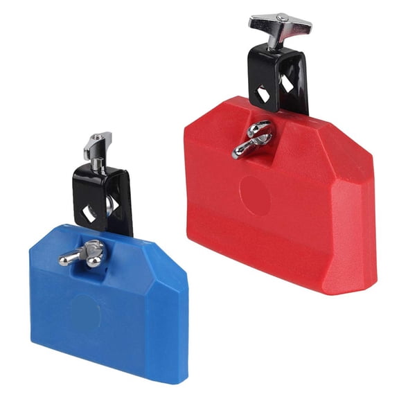 2Pcs Plastic Rhythm Drum Claves Compact Percussion Tools for School Activity