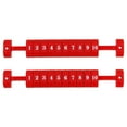 thumbnail image 1 of 2Pcs Plastic Table Football Counter Foosball Air Hockey Scoring Units Counters Table Football Scoreboard Accessory, 1 of 7