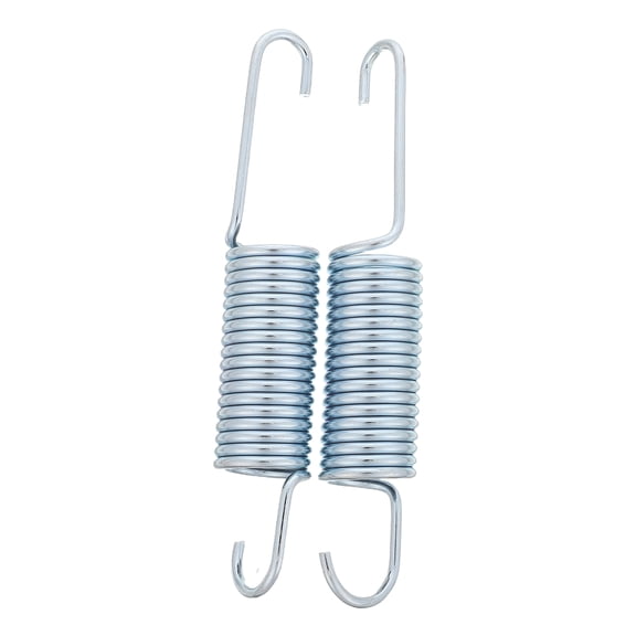 2Pcs Plated Silver Sofa Recliner Spring Replacement for Comfortable Furniture Support