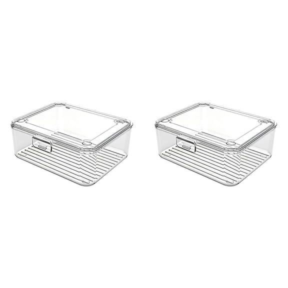 2Pcs Playing Card Cases,Blank Playing Card Holder,Clear Plastic Deck Box Holders for Game Cards & Mobile Phone Charging Cable