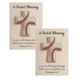 thumbnail image 1 of 2Pcs A Pocket Blessing – Baseball Football Softball Edition Handmade Pocket Sized for Athletes Inspirational for Teams & Youth Group Encouragement Happy 2026!, 1 of 4